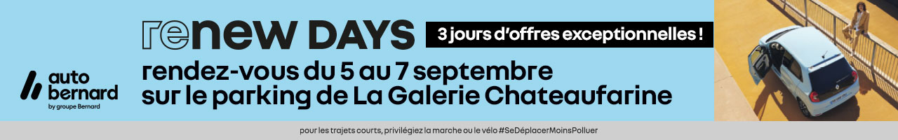 renew days galerie chateaufarine besancon