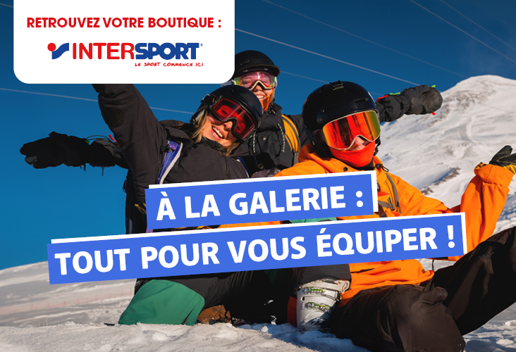 Préparez-vous pour les sports d’hiver avec Intersport