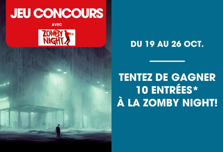 jeu concours zomby night