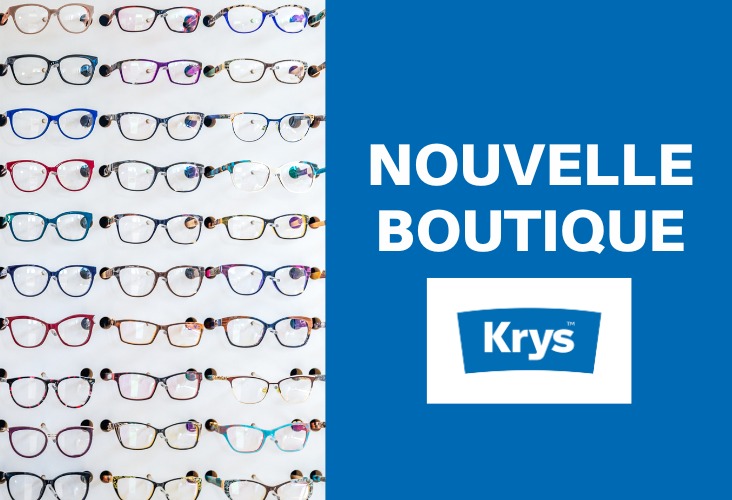 Ouverture de la boutique Krys