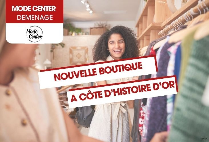 🤍👷🏻‍♀️ MODE CENTER déménage dans La Galerie !