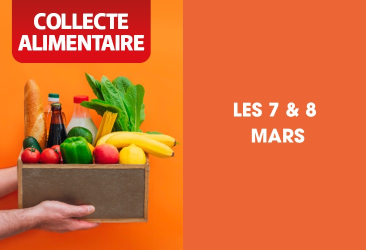 Collecte alimentaire les 7 & 8 mars 🍎