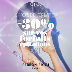 Offre exclusive dans votre Qipao ! -30% sur l'épilation